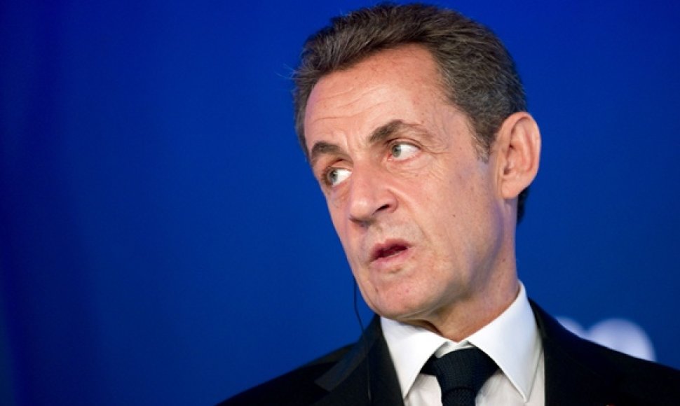 Prancūzijos prezidentas Nicolas Sarkozy
