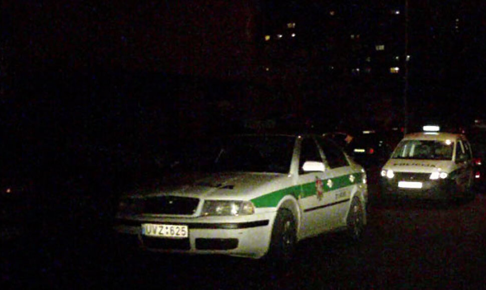 Policija įvykio vietoje