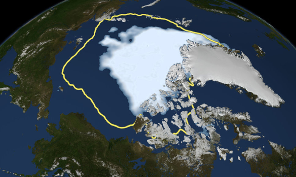 Tirpstantys Arkties ledynai