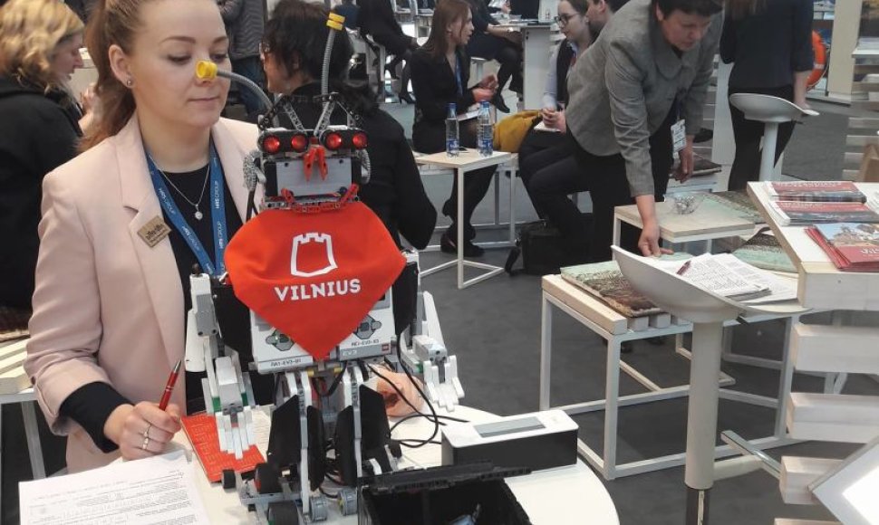Vilniaus vaikų sukonstruotas robotas