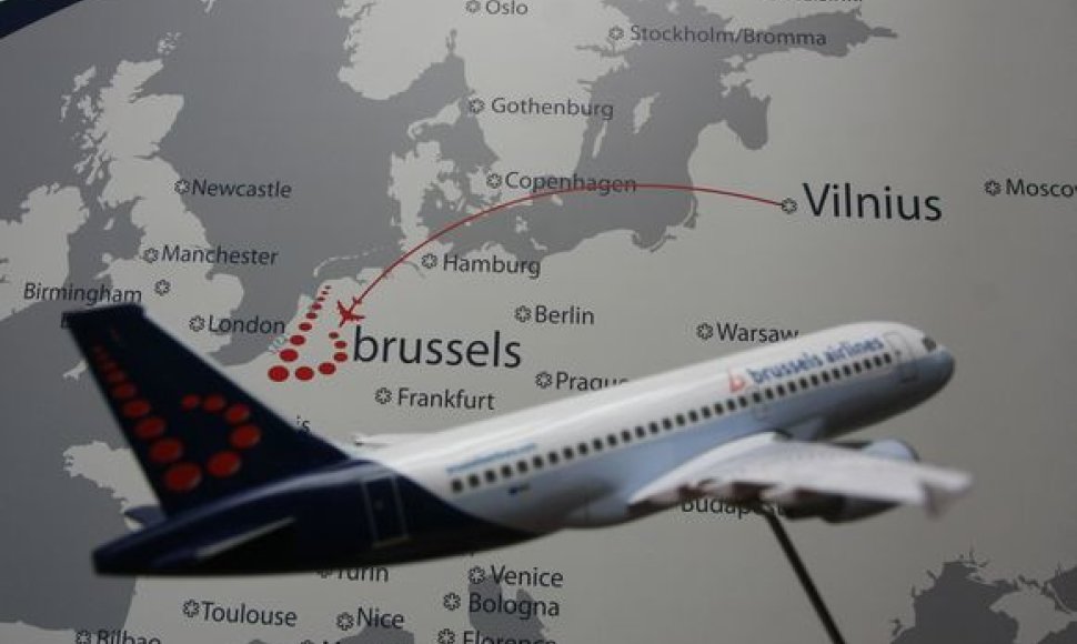 "Brussels Airlines" lėktuvai maršrutu Briuselis - Vilnius - Briuselis skraidys pirmadieniais, trečiadieniais, penktadieniais bei sekmadieniais