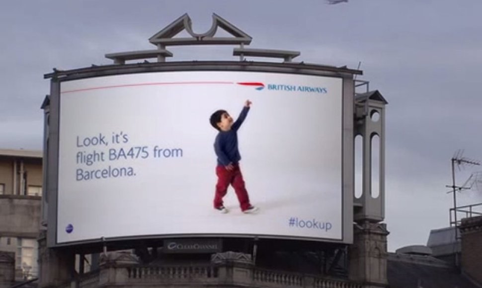 „British Airways“ reklama