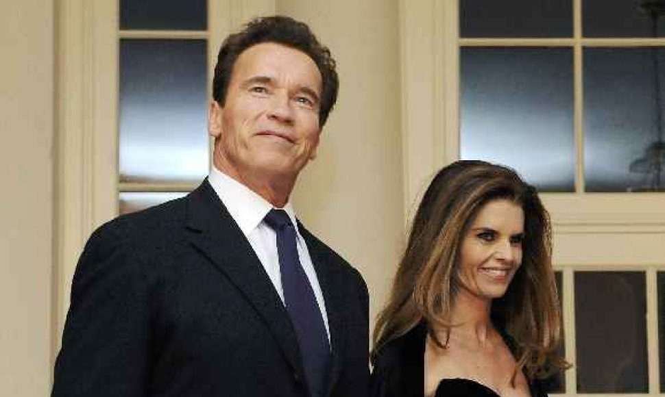 Arnoldas Schwarzeneggeris ir Maria Shriver