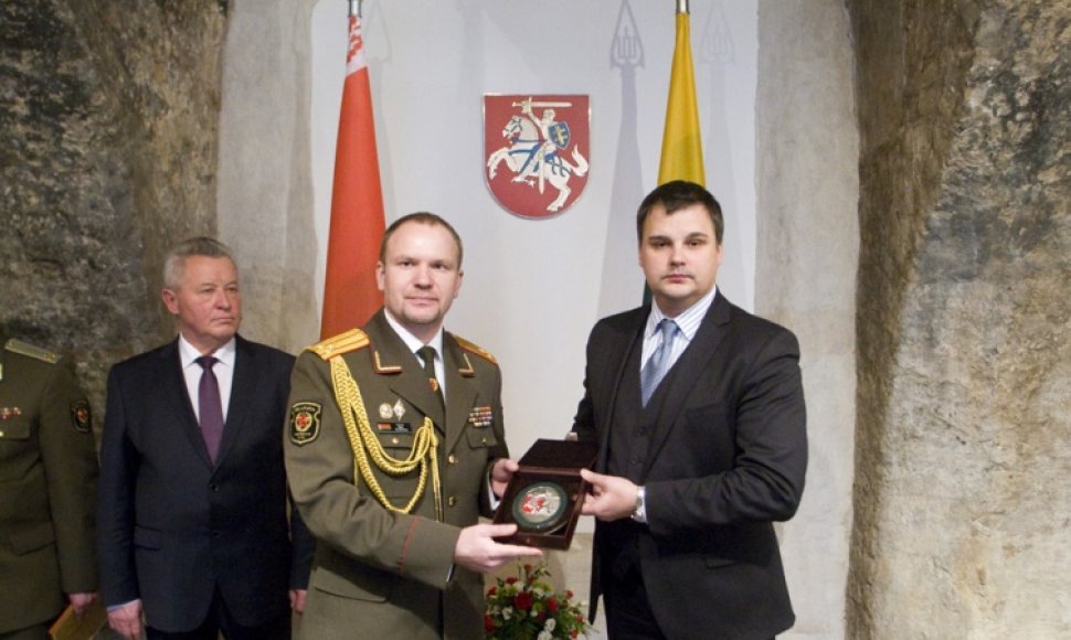 Naujo Baltarusijos gynybos atašė akreditacijos ceremonija