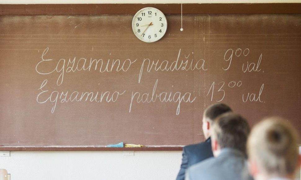 Abiturientams – išbandymas lietuvių kalba