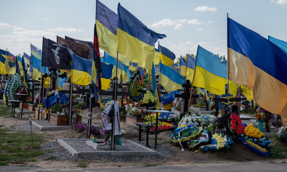 Ukrainos karių kapinės Charkive