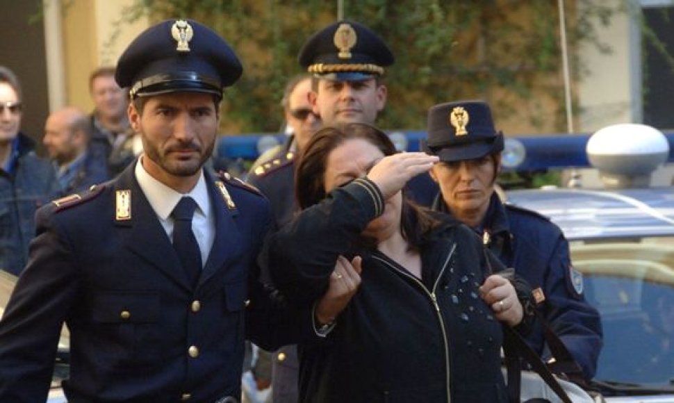 Italijos policija kovoja su mafija