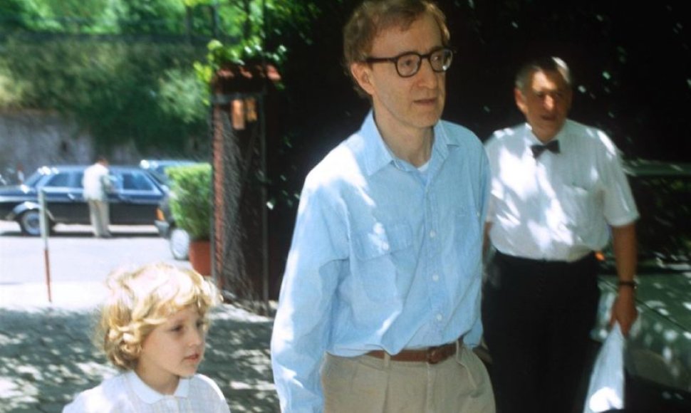 Woody Allenas su įdukra Dylan 1991-aisiais