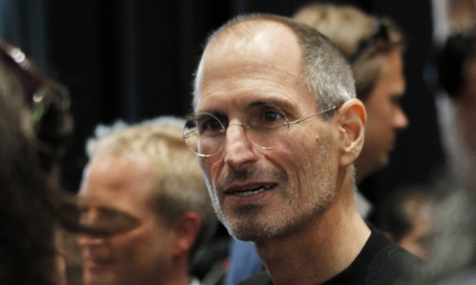 „Apple“ generalinis direktorius Steve‘as Jobsas.