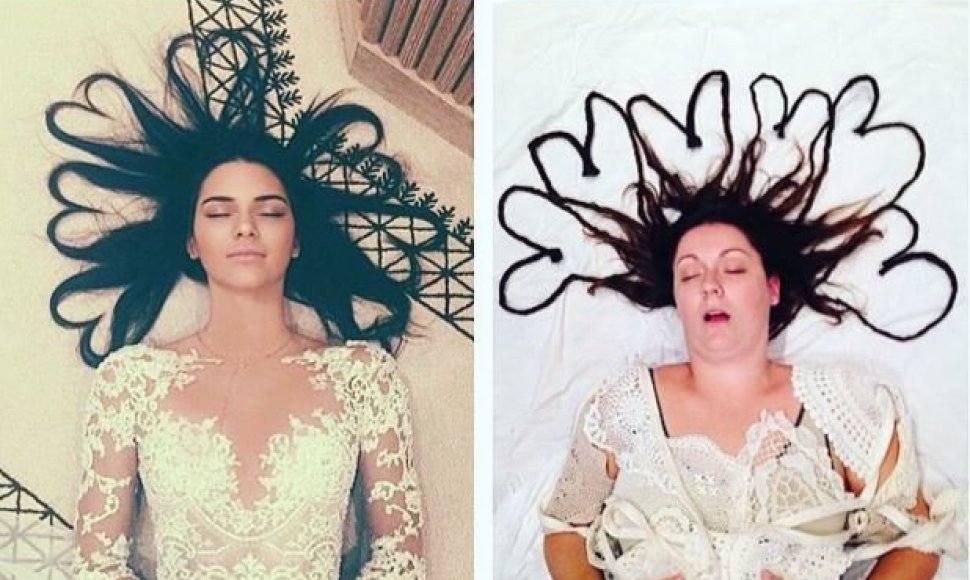 Kendall Jenner ir Celeste Barber