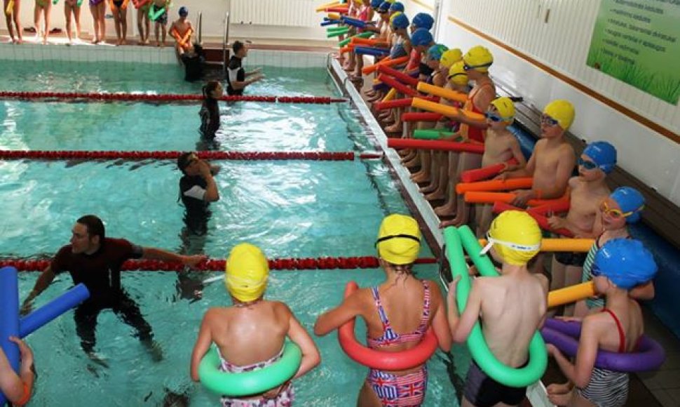 Vilniaus vaikai siekė pasaulio rekordo