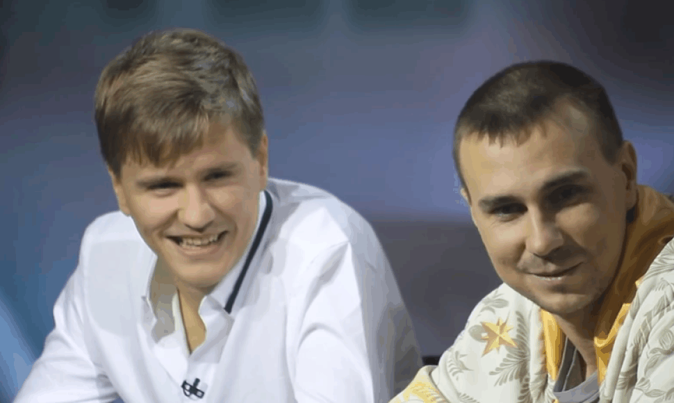 Dominykas Karmazinas (kairėje) ir Dmitrijus Gromovas / organizatorių nuotr.