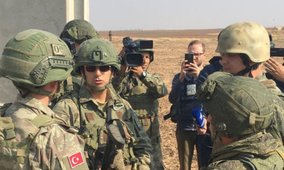 Turkijos ir Rusijos kariai Sirijoje