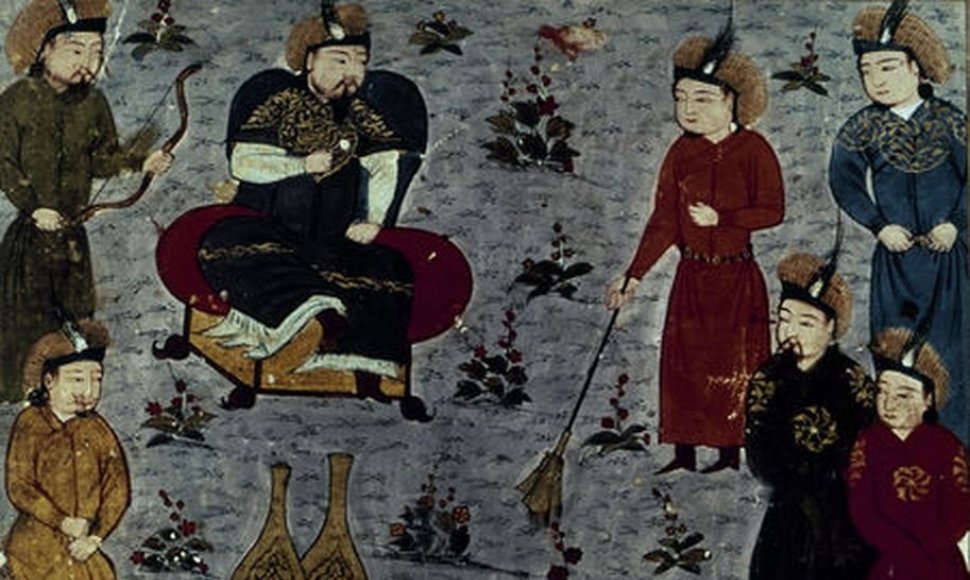 XIII amžių menanti mongolų imperija