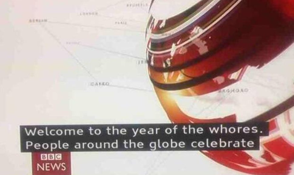 BBC naujametis sveikinimas Kinijos žmonėms