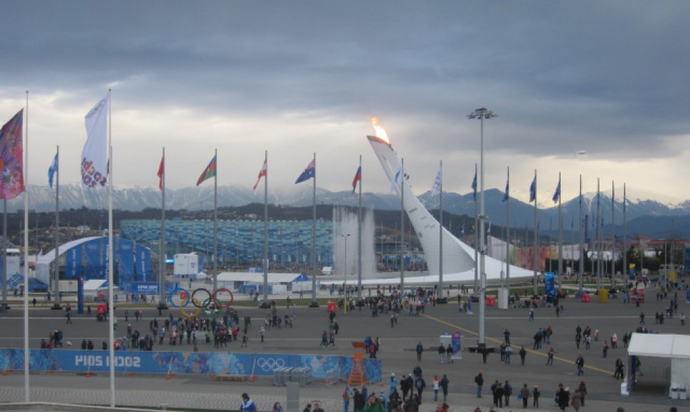Sočio olimpinis parkas – gražių arenų ir olimpinės ugnies derinys