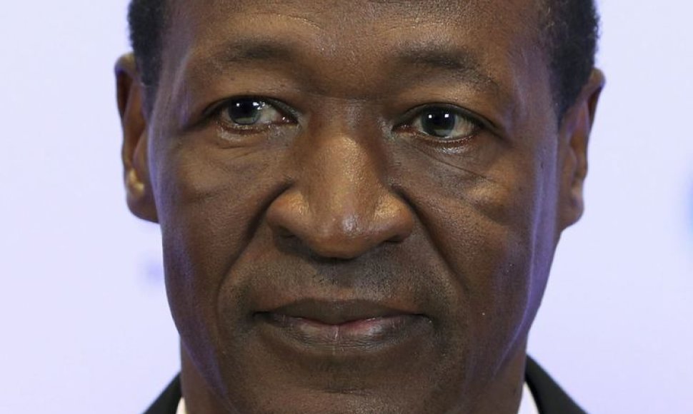 Atsistatydinęs Burkina Faso prezidentas Blaise'as Compaore'as