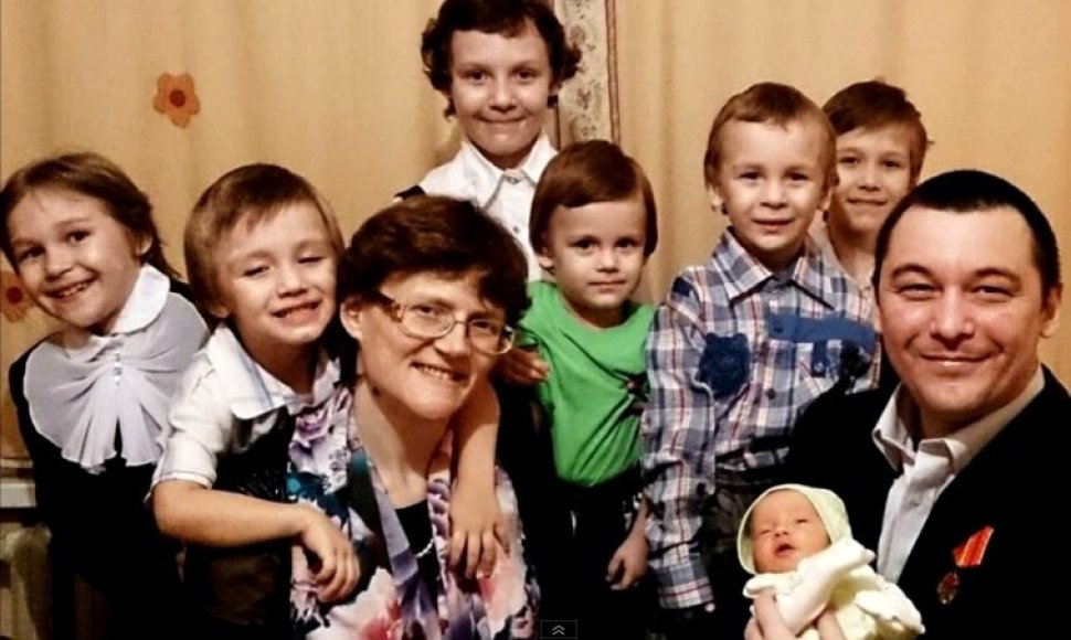 Daugiavaikė motina Svetlana Davidova apkaltinta Rusijos išdavyste