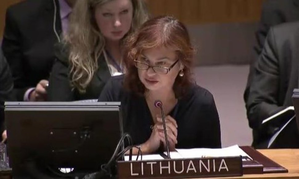 Lietuvos Respublikos ambasadorė prie Jungtinių Tautų Raimonda Murmokaitė 