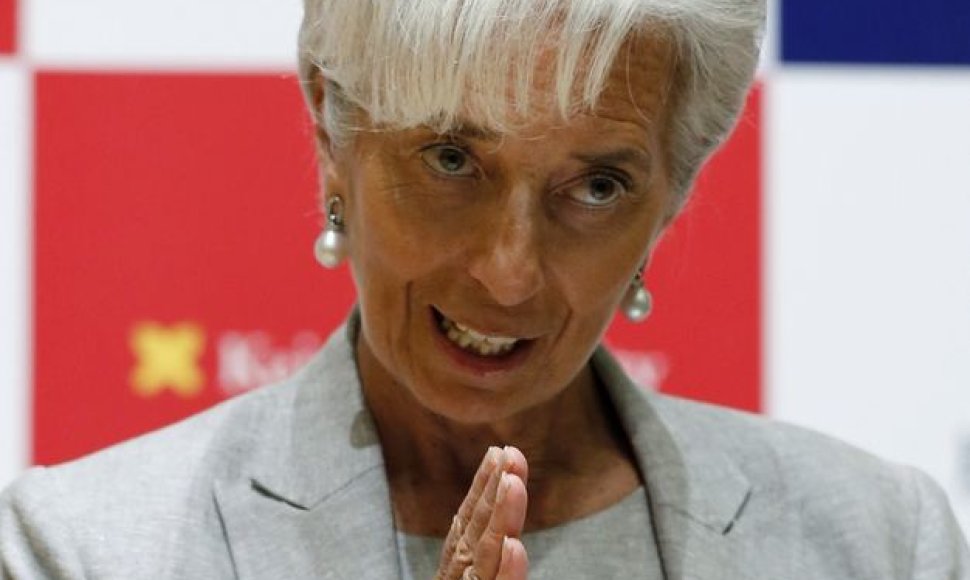 8 vieta – tarptautinio valiutos fondo vadovė Christine Lagarde