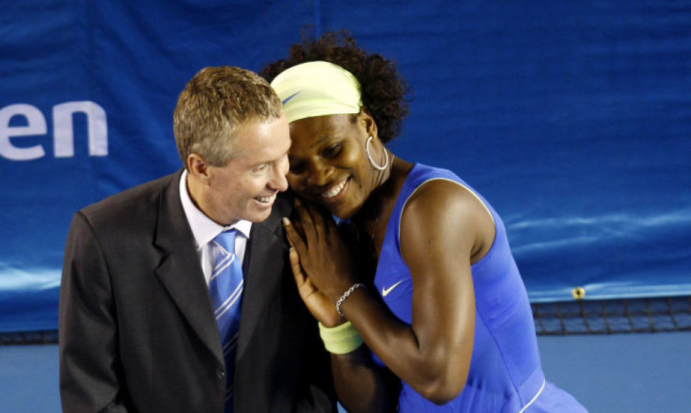 Serena Williams ir Craigas Tiley