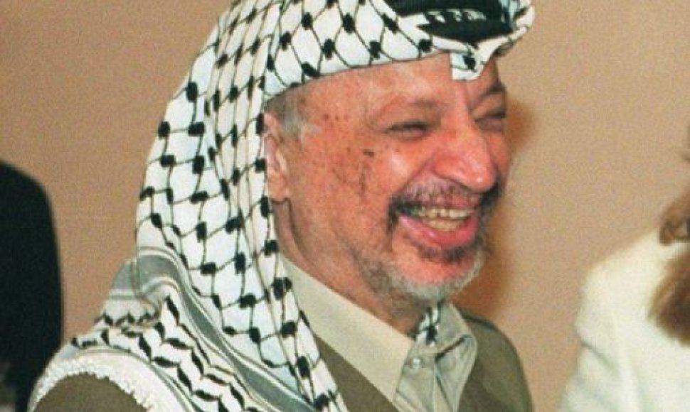 Palestinos lyderis Yasseras Arafatas 1994-aisiais