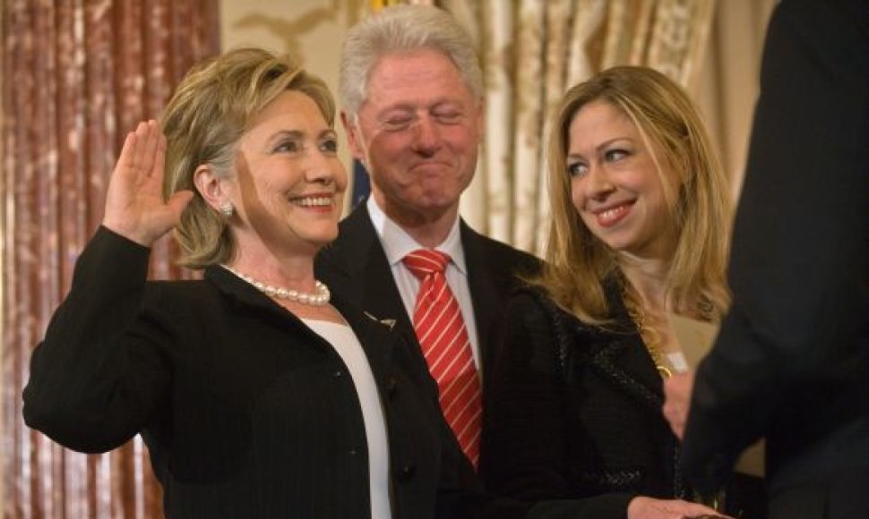 Clintonų šeima