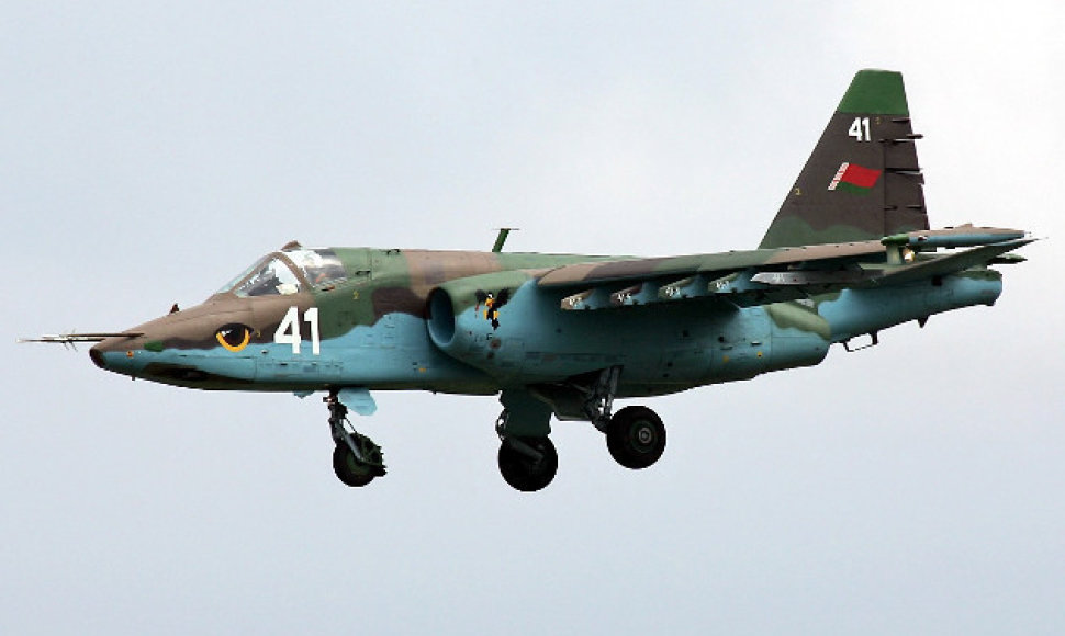 Baltarusijos naikintuvas Su-25