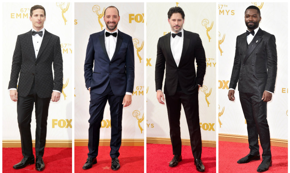 Andy Sambergas, Tony Hale'as, Joe Manganiello ir Davidas Oyelowo