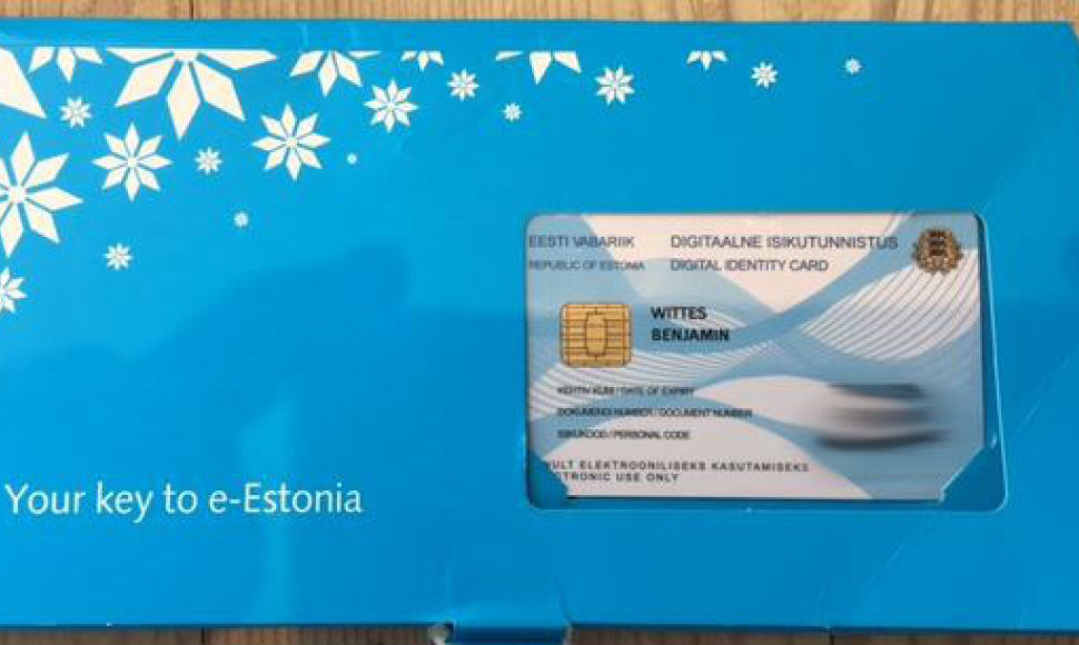 Estijos skaitmeninė tapatybės kortelė