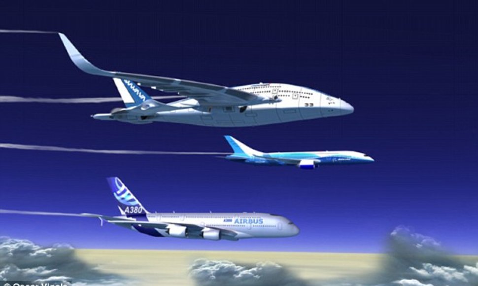 Ateities lėktuvas „Sky Whale“