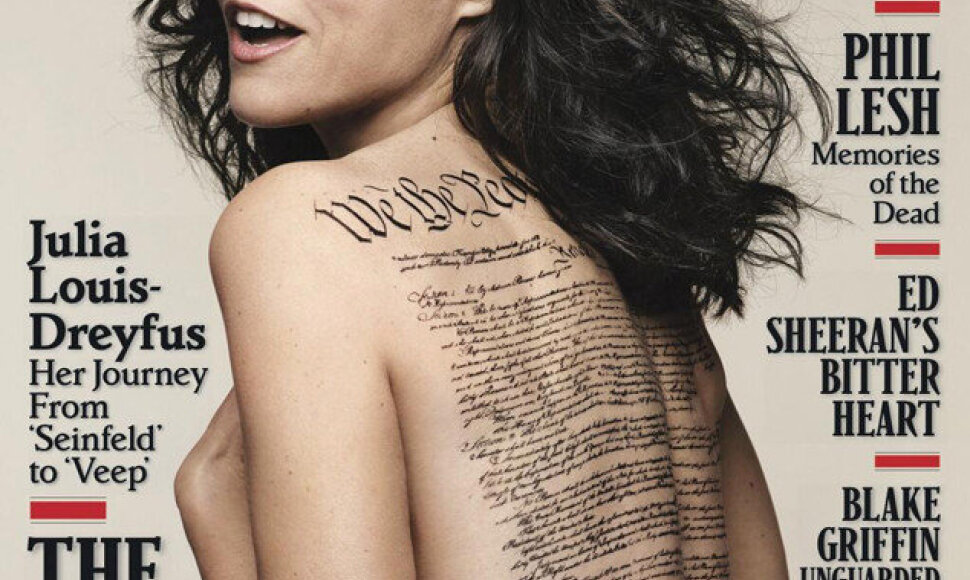 Julia Louis-Dreyfus ant „Rolling Stone“ viršelio (2014 m. rugpjūtis)