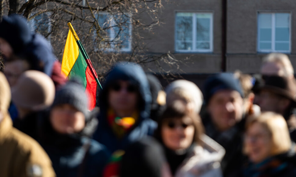 Trijų Baltijos valstybių vėliavų pakėlimo ceremonija