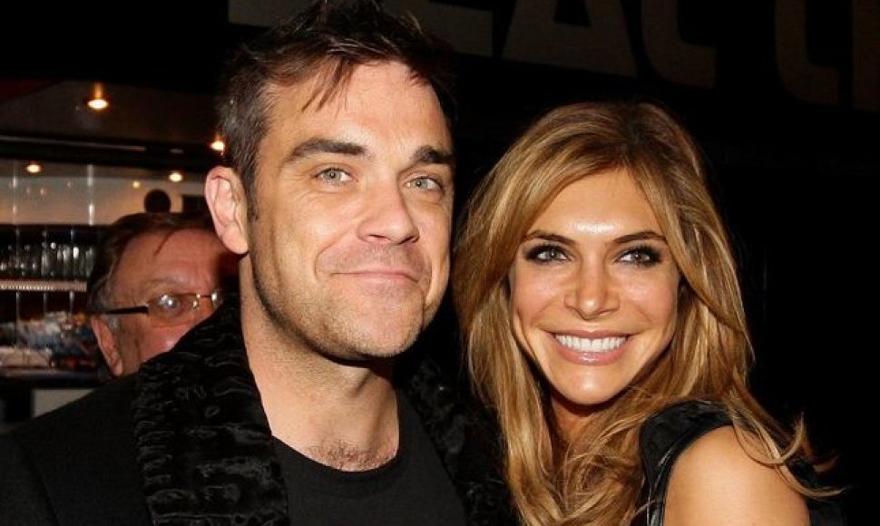 Robbie Williamsas ir Ayda Field