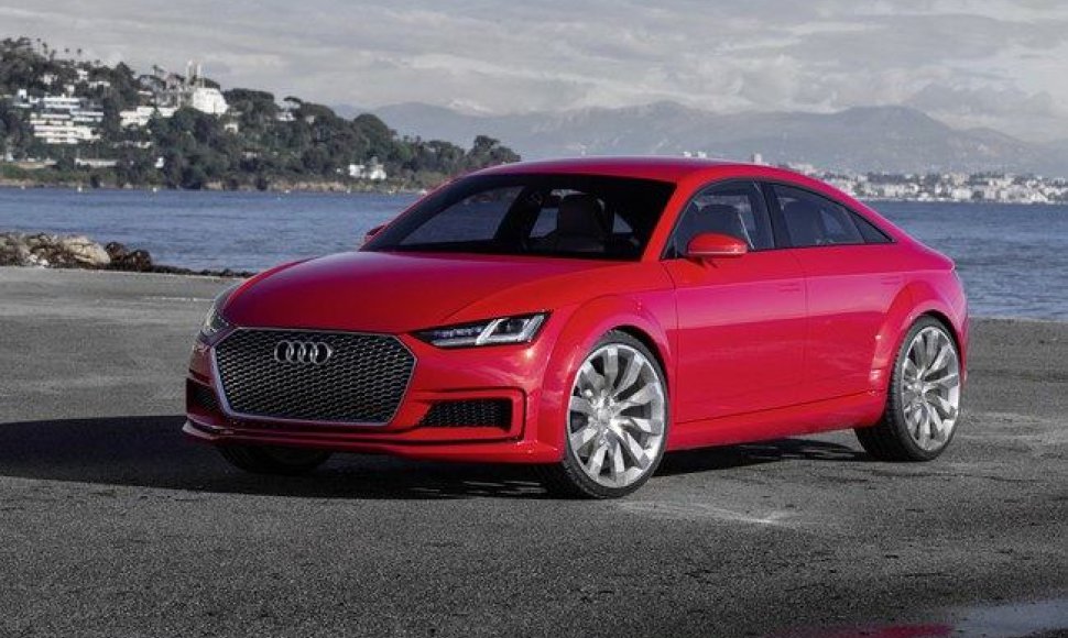 „Audi TT Sportback“ tikriausiai visiškai pakeis dvidurį TT modelį