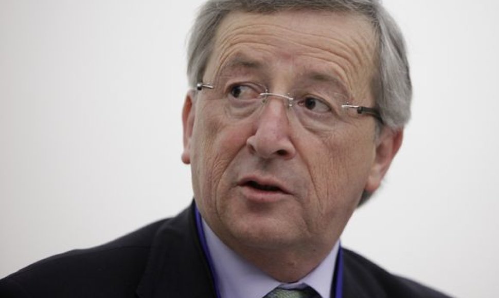 Eurogrupės vadovas Jeanas-Claude'as Junckeras