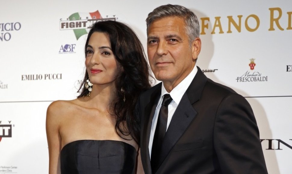 George'as Clooney ir Amal Alamuddin