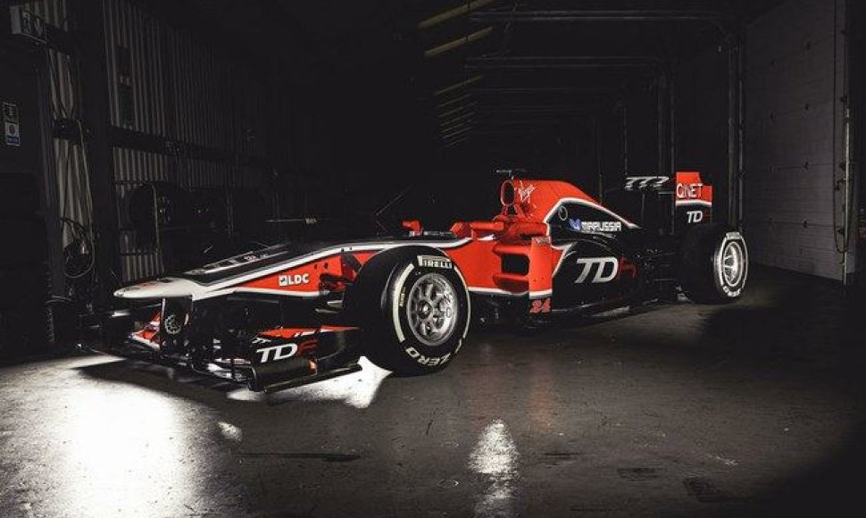 TDF-1 - tai tikra Formulės 1 bolido bazė su nauju varikliu ir kitomis sistemomis