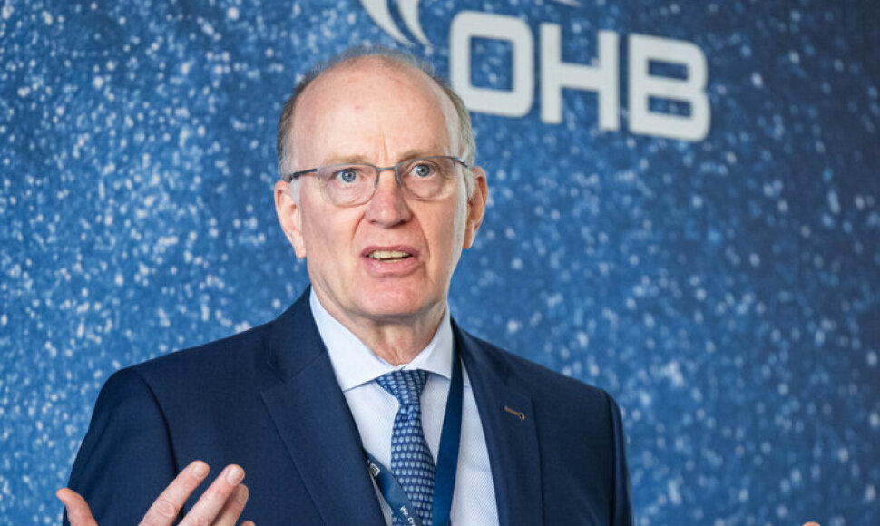 OHB vadovas Marco Fuchsas / Sina Schuldt / dpa/picture-alliance