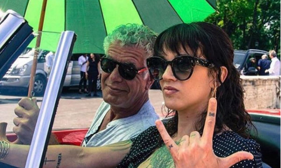 Anthony Bourdainas ir Asia Argento