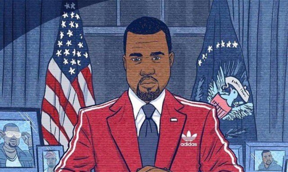 Kanye Westo karikatūra