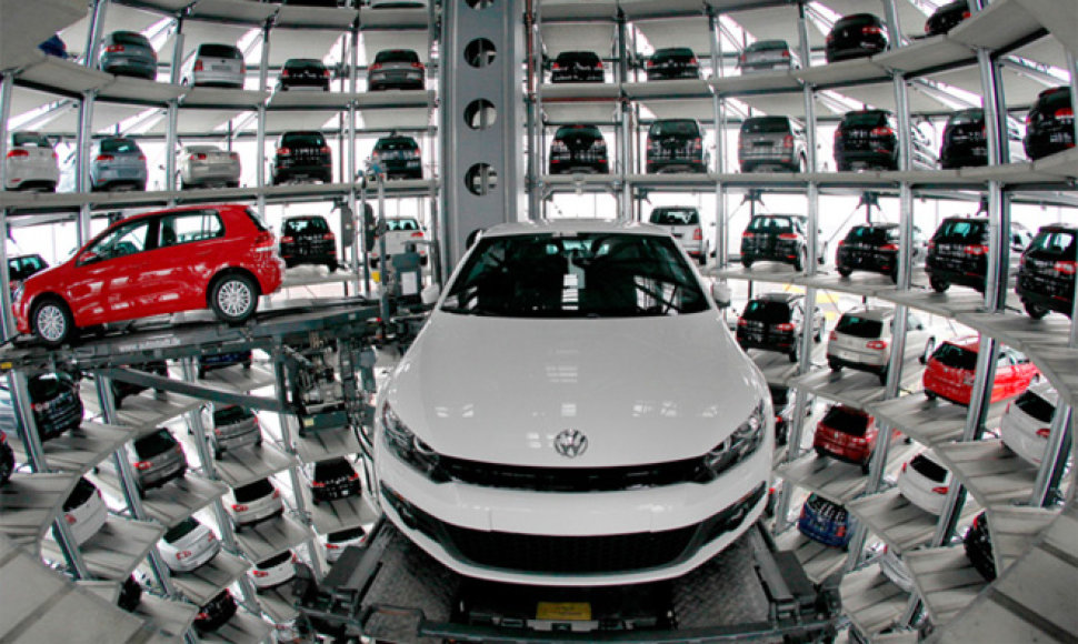 Įspūdinga „Volkswagen“ gamykla Wolfsburge
