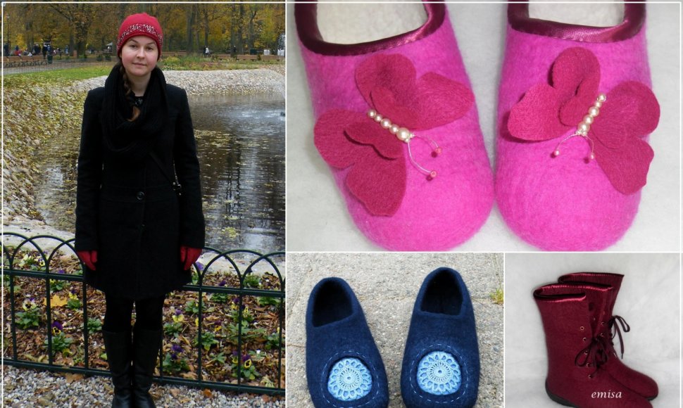 Emilijos Šaulytės kurti batai ir „tapukai“