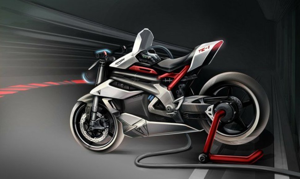 Elektrinis motociklas „Triumph TE-1“