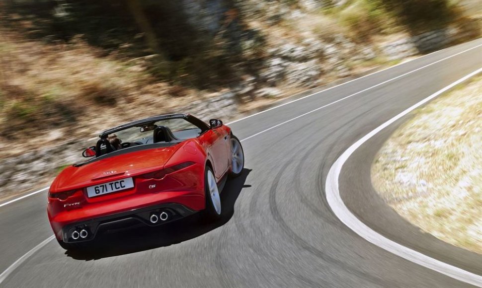 „Jaguar F-Type“ kabrioletas