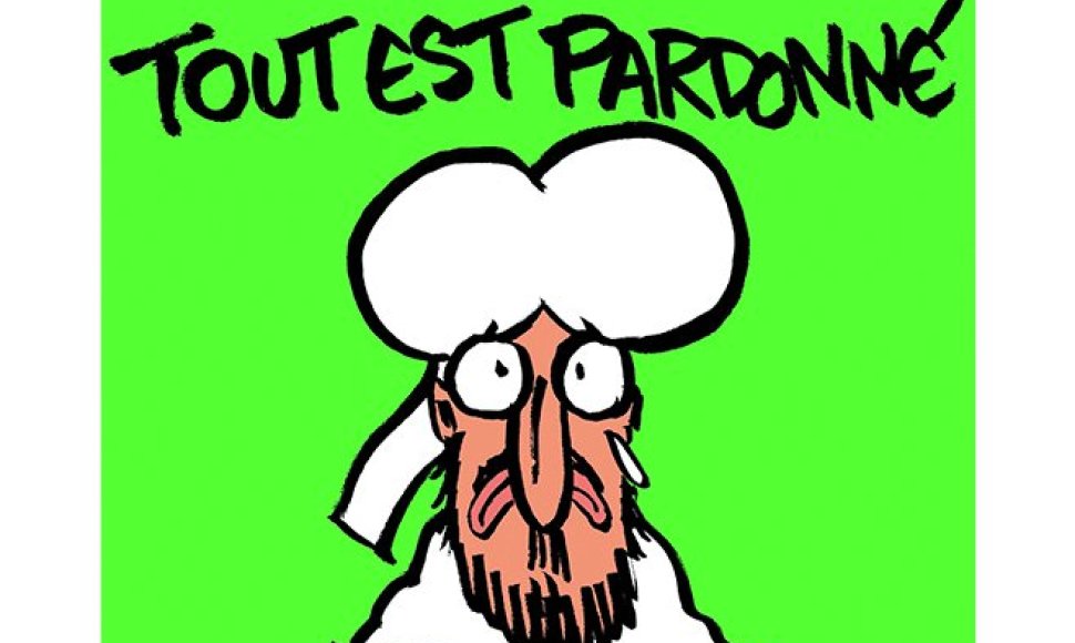 Vokietijos laikraštis „Die Tageszeitung“ perspausdino pranašo Mahometo karikatūrą.