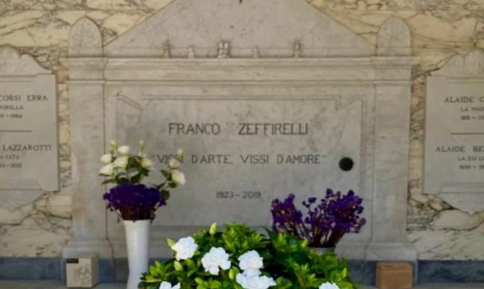 Franco Zeffirelli antkapis