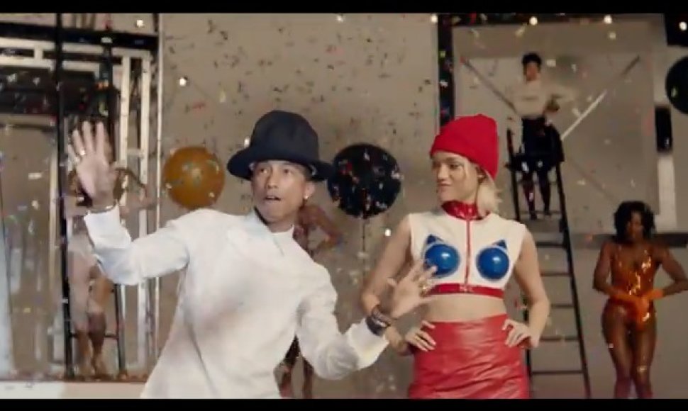 Pharrellas Williamsas dainos „Marilyn Monroe“ vaizdo klipe