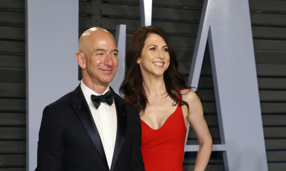 Jeffas Bezosas ir MacKenzie Bezos