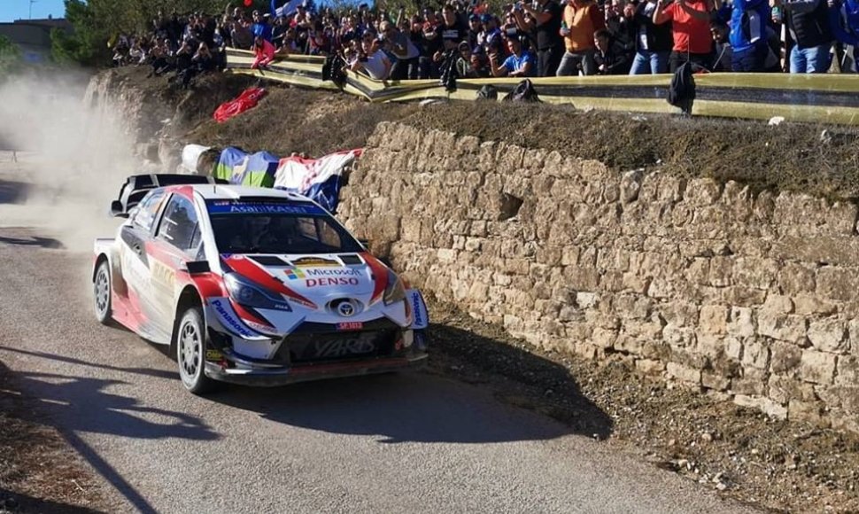 Ottas Tanakas Katalonijos WRC